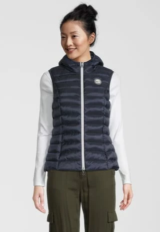 No. 1 Como Weste Stockholm Navy/ Cookie - Image 3