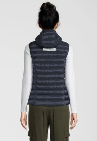 No. 1 Como Weste Stockholm Navy/ Cookie - Image 5