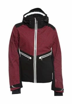 ICEPEAK Jacke LUHTA JANHUA Schwarz-gemustert