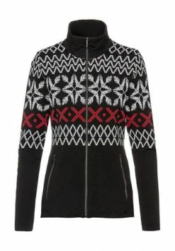 ICEPEAK Jacke LUHTA Schwarz-gemustert