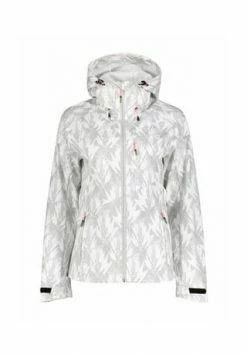 ICEPEAK Softshelljacke Batesland Weiß-gemustert