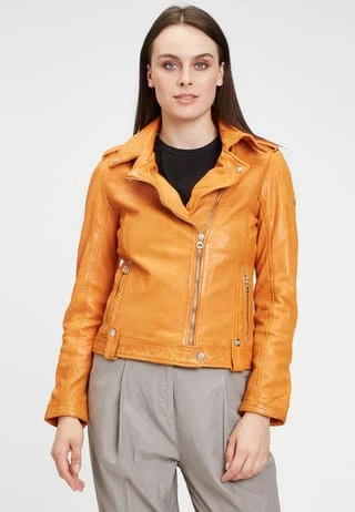 Gipsy® Bikerjacke GWFavorit LAMAXV Mango - Image 2