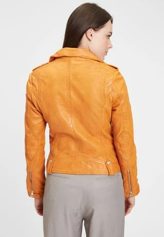 Gipsy® Bikerjacke GWFavorit LAMAXV Mango - Image 4
