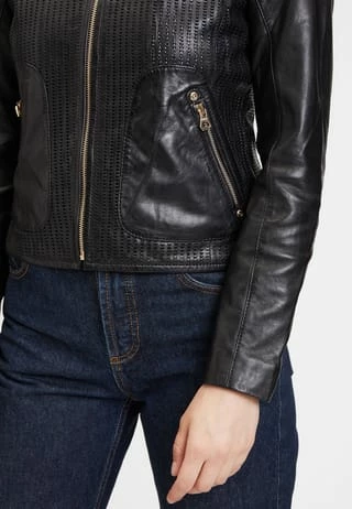 Gipsy® Lederjacke GWBlanka S22 LNV Black - Image 5