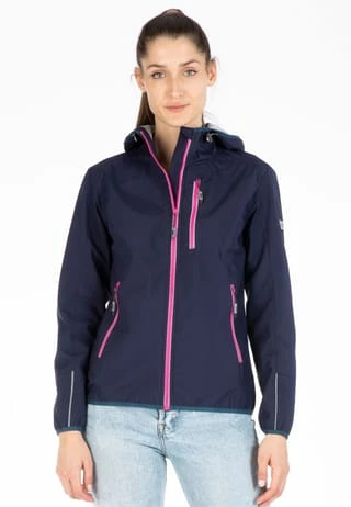 LPO Softshelljacke SOFTSHELLJACKE Sandra - Funktionsjacke Blau – Bild 2