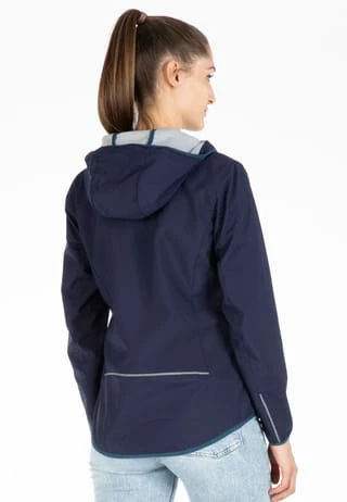 LPO Softshelljacke SOFTSHELLJACKE Sandra - Funktionsjacke Blau – Bild 5