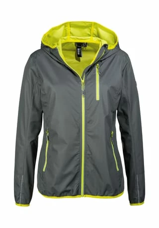 LPO Softshelljacke SOFTSHELLJACKE Sandra - Funktionsjacke Grau