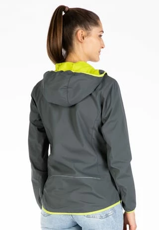 LPO Softshelljacke SOFTSHELLJACKE Sandra - Funktionsjacke Grau – Bild 5