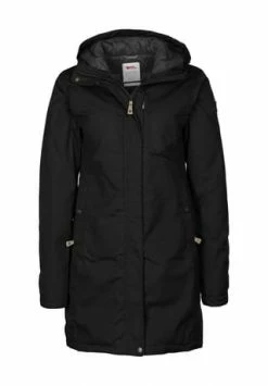 FJÄLLRÄVEN Parka Kiruna Padded W Schwarz