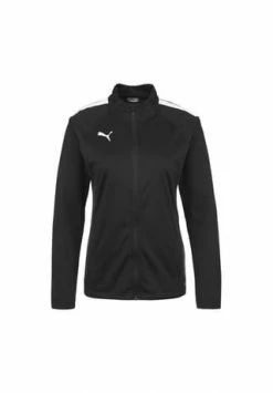 PUMA® TeamLIGA Trainingsjacke Damen Schwarz/ Weiß
