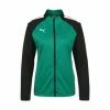 PUMA® TeamLIGA Trainingsjacke Damen Grün/ Schwarz