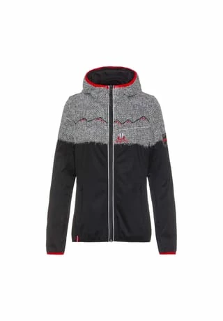 Almgwand 1928 Jacke Kamalpe Jacke Fleecejacke Schwarz