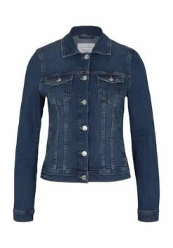 DENIM TOM TAILOR Jeansjacke, Kentkragen, Knopfleiste, Für Damen 10119 USED MID ST