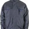 TERRAX Bekleidung Pilotenjacke Anthrazit/ Royal