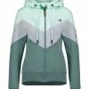 ALIFE AND KICKIN® Sweatjacke Stellina Kordelzug,Reißverschluss,Taschen Damen Pacific Melange
