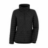 DIDRIKSONS Steppjacke Enja Reißverschluss,Reißverschluss-Tasche Damen Black
