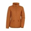 DIDRIKSONS Steppjacke Enja Reißverschluss,Reißverschluss-Tasche Damen Pecan