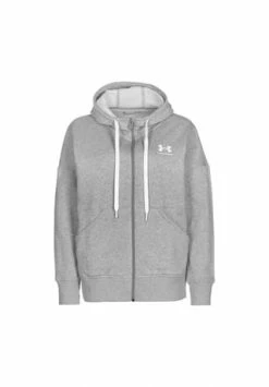 UNDER ARMOUR Sweatjacke Rival Kordelzug,Reißverschluss,Taschen Damen Gray
