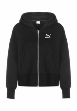 PUMA® Hooded Zipper Classics Oversized Schwarz