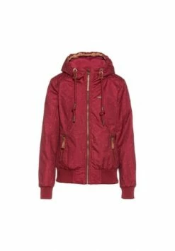 RagwearTM Kapuzenjacke Druna Kordelzug,Reißverschluss,Taschen Damen Wine Red