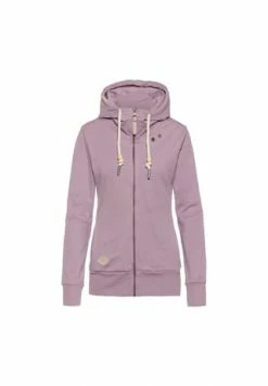 RagwearTM Sweatjacke Paya Kordelzug,Reißverschluss,Taschen Damen Lavender