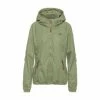 RagwearTM Kapuzenjacke Dizzie Reißverschluss,Reißverschluss-Tasche,Taschen Damen Light Olive