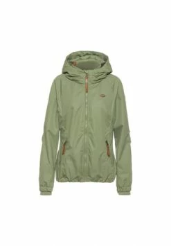 RagwearTM Kapuzenjacke Dizzie Reißverschluss,Reißverschluss-Tasche,Taschen Damen Light Olive