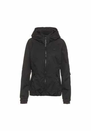 RagwearTM Kapuzenjacke Dizzie Reißverschluss,Reißverschluss-Tasche,Taschen Damen Black