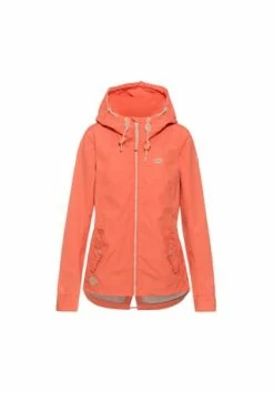 RagwearTM Kapuzenjacke Monade Kordelzug,Reißverschluss,Taschen Damen Peach