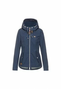RagwearTM Kapuzenjacke Monade Kordelzug,Reißverschluss,Taschen Damen Blue
