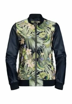 Jack Wolfskin Blouson PARADISE Reißverschluss,Reißverschluss-Tasche,Taschen Damen Midnight Blue All Over