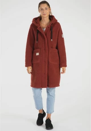 LPO Fleecemantel, Kapuze, Taschen, Für Damen TRERRA - Image 2