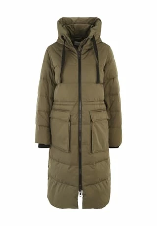 MOSS COPENHAGEN Mantel, Kapuze, Für Damen GRAPE LEAF