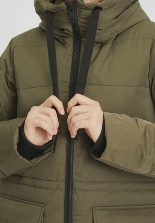 MOSS COPENHAGEN Mantel, Kapuze, Für Damen GRAPE LEAF - Image 6
