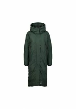 ALIFE AND KICKIN® Steppmantel Juna Reißverschluss,Reißverschluss-Tasche,Taschen,integrierte Gamaschen Damen Dark Forest