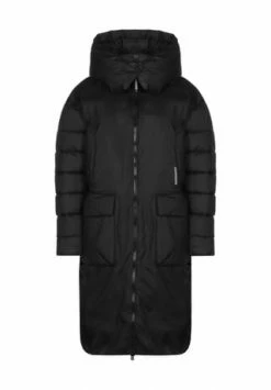 DIDRIKSONS Mantel Melina Puff Schwarz