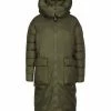 DIDRIKSONS Mantel Melina Puff Oliv
