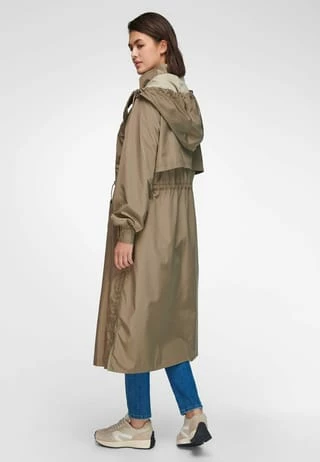 EMILIA LAY Langmantel Coat Khaki - Image 4