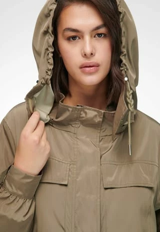 EMILIA LAY Langmantel Coat Khaki - Image 6