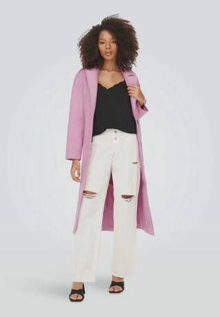 ONLY® Blazermantel "Emma", Reverskragen, Bindegürtel, Für Damen 269055 OPERA MAUV - Image 3