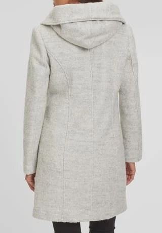 Adagio Kurzmantel, Kapuze, Für Damen LM689 LIGHT GREY – Bild 5