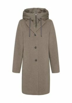 CINQUE Wollmantel, Kapuze, Für Damen 12 HELLBEIGE
