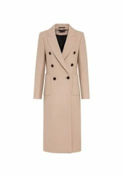 HALLHUBER Blazermantel In Midilänge Aus Mulesing-freiem Schurwolle-Mix Almond