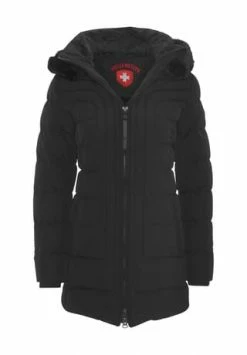 WELLENSTEYN Steppjacke "Belvitesse Long", Gefüttert, Tailliert, Für Damen SCHWARZ