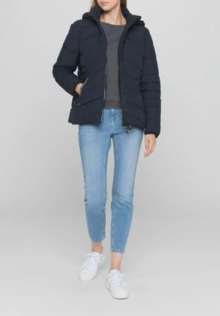 CECIL Steppjacke, Kapuze, Stehkragen, Für Damen 10128 DEEP BLUE - Image 6