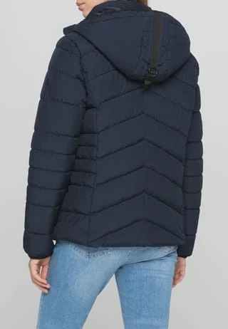 CECIL Steppjacke, Kapuze, Stehkragen, Für Damen 10128 DEEP BLUE - Image 7