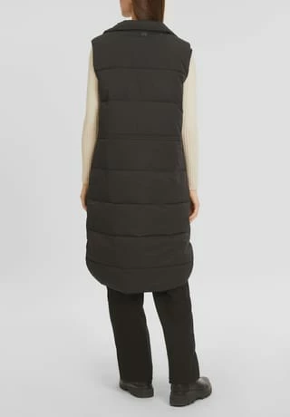 MOSS COPENHAGEN Steppweste, Stehkragen, Für Damen BLACK BEAUTY – Bild 5