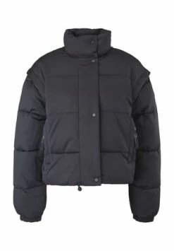 Qs Jacke, Stehkragen, Für Damen 9999 BLACK