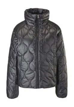 Qs Jacke, Stehkragen, Tunnelzug, Für Damen 9999 BLACK