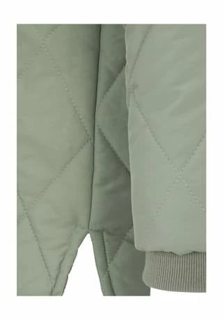 Myline Steppjacke, Stehkragen, Große Größen, Für Damen OLIVE - Image 2